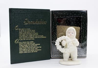 DEPT 56 Winter Tales Of The Snowbabies "I Made This Just For You" Figurine w/Box - Thumbnail 5
