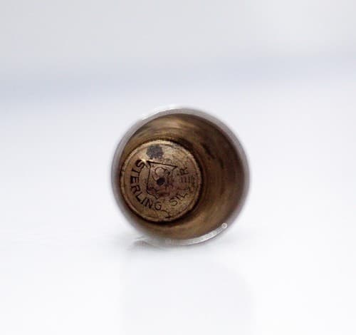 Antique Sterling Silver Size 9 Ornate Etched Sewing Thimble Hallmarked - Thumbnail 5