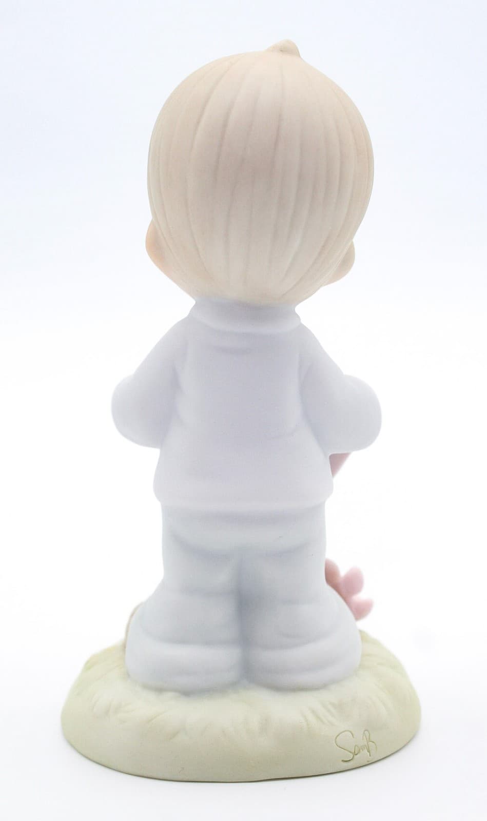 Precious Moments High Hopes Enesco Porcelain Figurine 1989 - Thumbnail 4