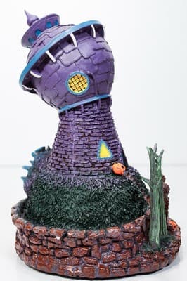 Lot of 2 HAWTHORNE VILLAGE Nightmare Before Christmas Dr Finkelsteins Lab & Zero - Thumbnail 6