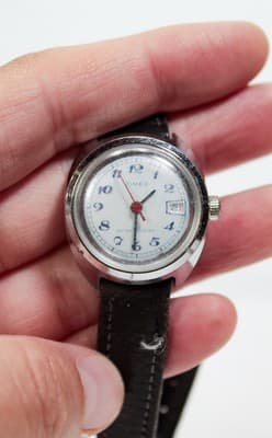 Vintage TIMEX Hand Winding Mechanical Satinless Steel Ladies Watch - Thumbnail 3