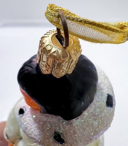 CHRISTOPHER RADKO "Quintessa" Princess White Coat Christmas Glass Ornament - Thumbnail 9
