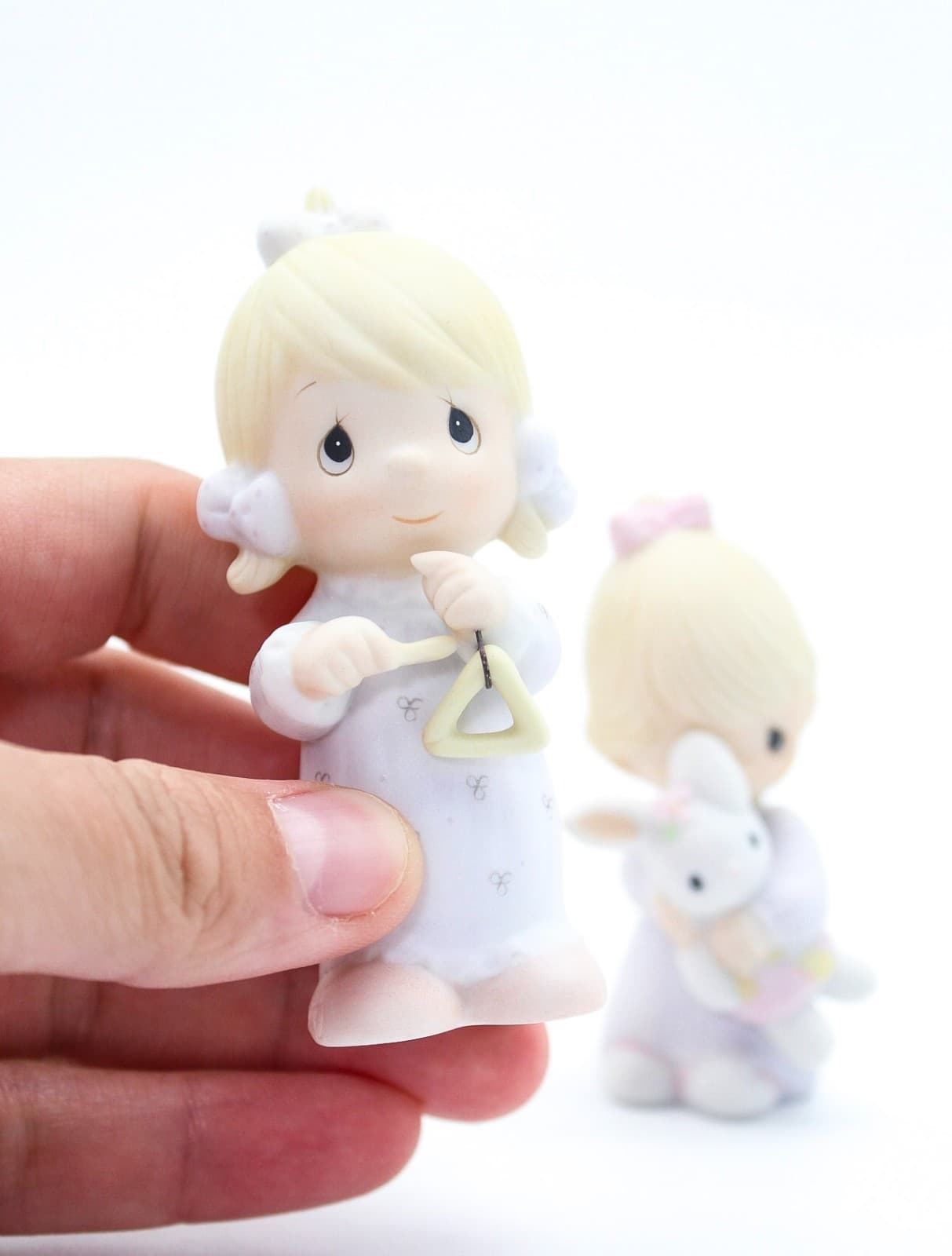 Precious Moments There's A Song In My Heart Enesco Porcelain Figurines Lot of 2 - Thumbnail 5