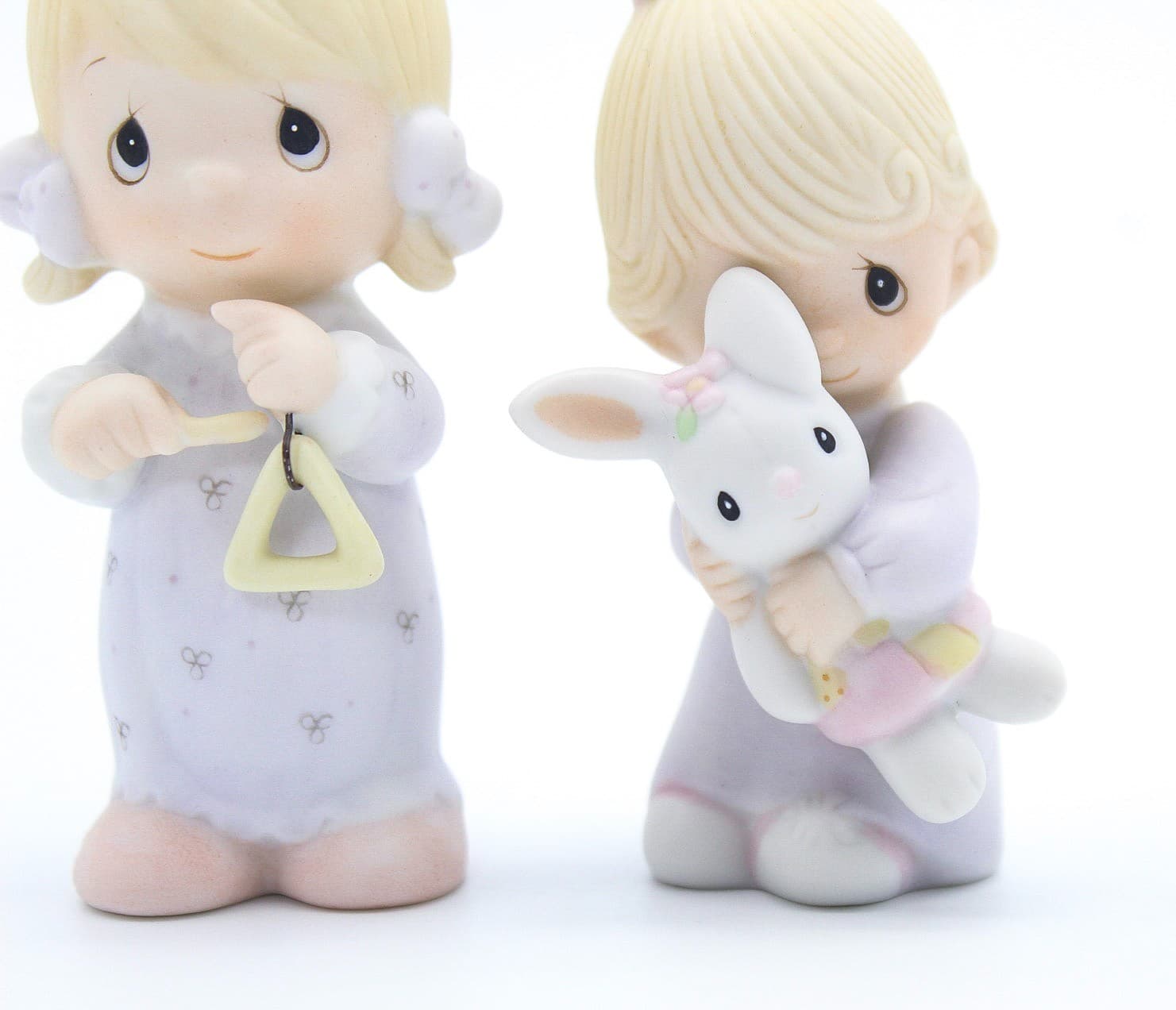 Precious Moments There's A Song In My Heart Enesco Porcelain Figurines Lot of 2 - Thumbnail 3