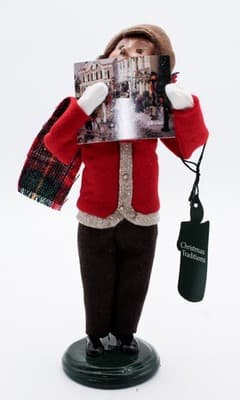 Byers' Choice 2002 Vintage Advent Calendar Boy The Carolers Christmas Doll - Thumbnail 8