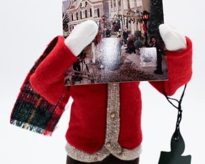Byers' Choice 2002 Vintage Advent Calendar Boy The Carolers Christmas Doll - Thumbnail 7