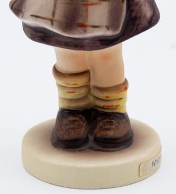 Hummel Goebel Which Hand? West Germany Vintage Porcelain Figurine TMK6 - Thumbnail 4