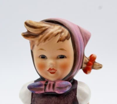 Hummel Goebel Which Hand? West Germany Vintage Porcelain Figurine TMK6 - Thumbnail 2