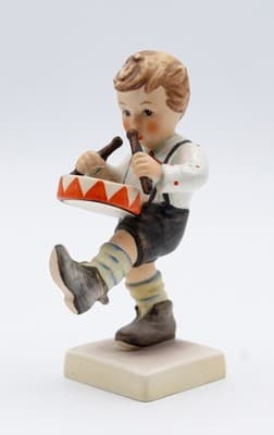Hummel Goebel Little Drummer West Germany Vintage Porcelain Figurine TMK6 - Thumbnail 4