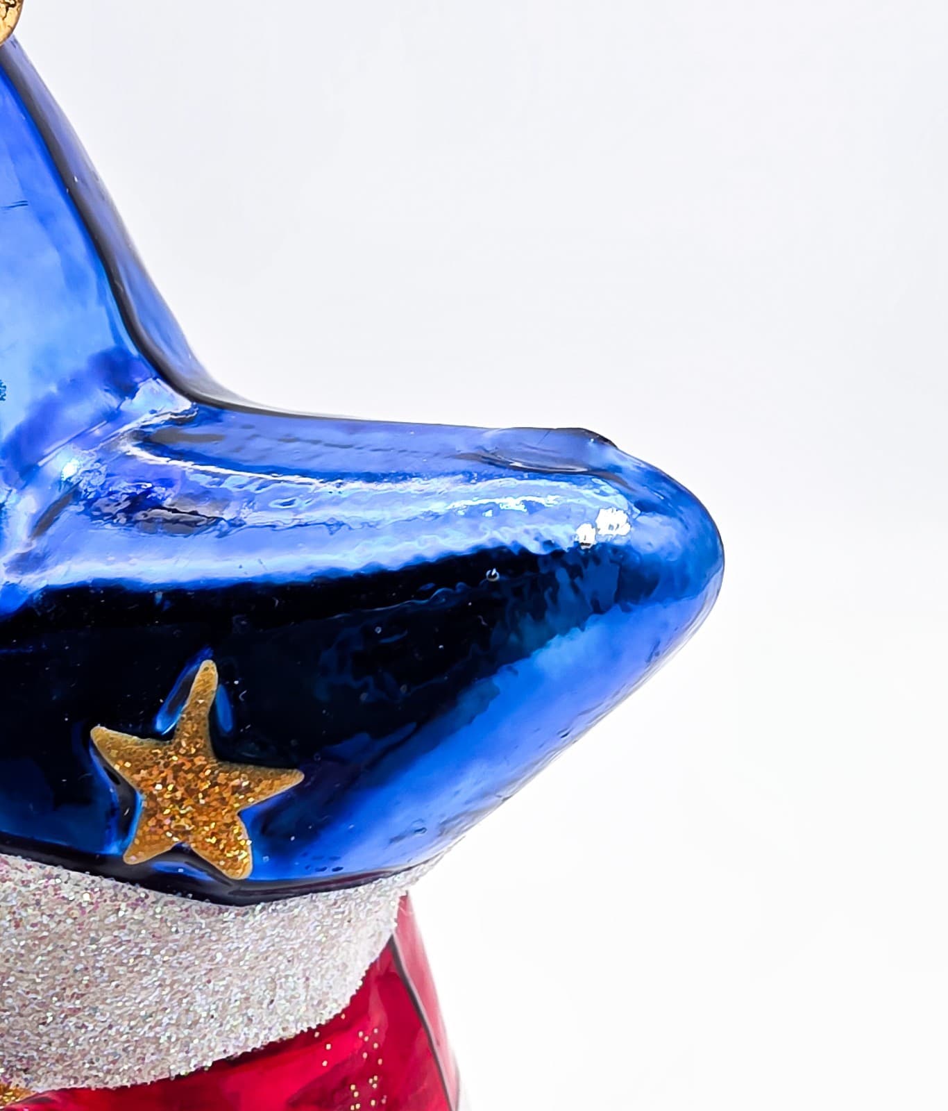 Christopher Radko Freedom Star Blown Glass 2001 Christmas Ornament Vintage - Thumbnail 6