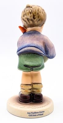 Hummel Goebel Gift From A Friend W. Germany Porcelain Figurine TMK7 In Box - Thumbnail 4