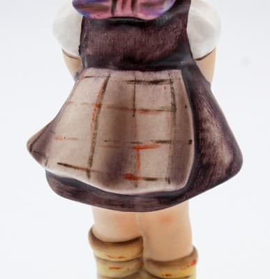 Hummel Goebel Which Hand? West Germany Vintage Porcelain Figurine TMK6 - Thumbnail 3