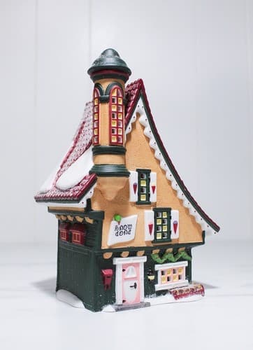 Department 56 "ELFIN SNOW CONE WORKS" Christmas Heritage Village w/ Box #5633-2 - Thumbnail 2