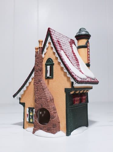 Department 56 "ELFIN SNOW CONE WORKS" Christmas Heritage Village w/ Box #5633-2 - Thumbnail 6