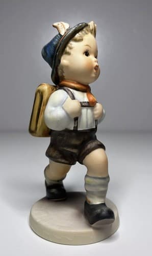 Vintage Hummel Goebel West Germany School Boy Porcelain Figurine TMK3 - Thumbnail 4