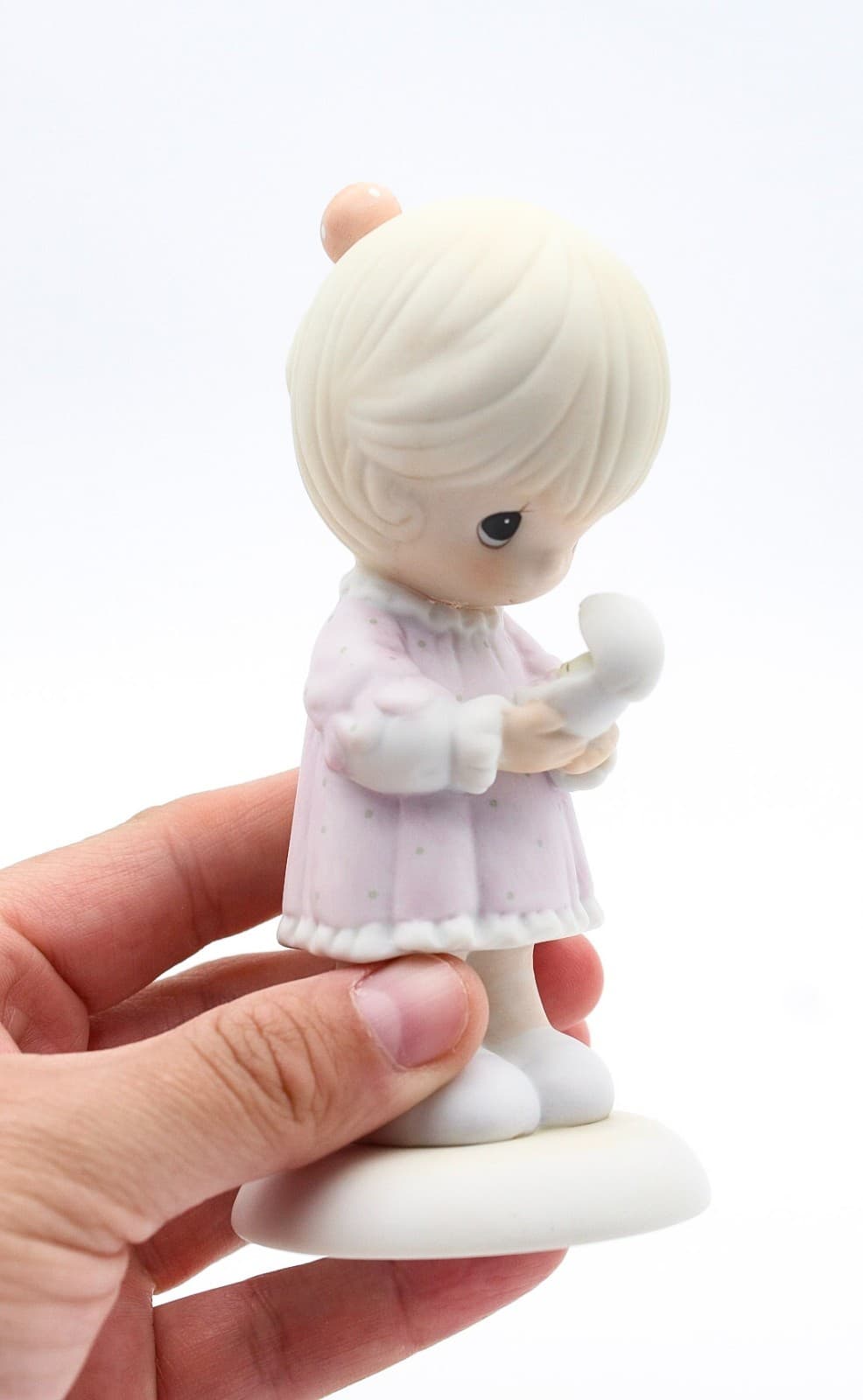 Precious Moments Always In His Care Enesco Porcelain Figurine 1990 - Thumbnail 6