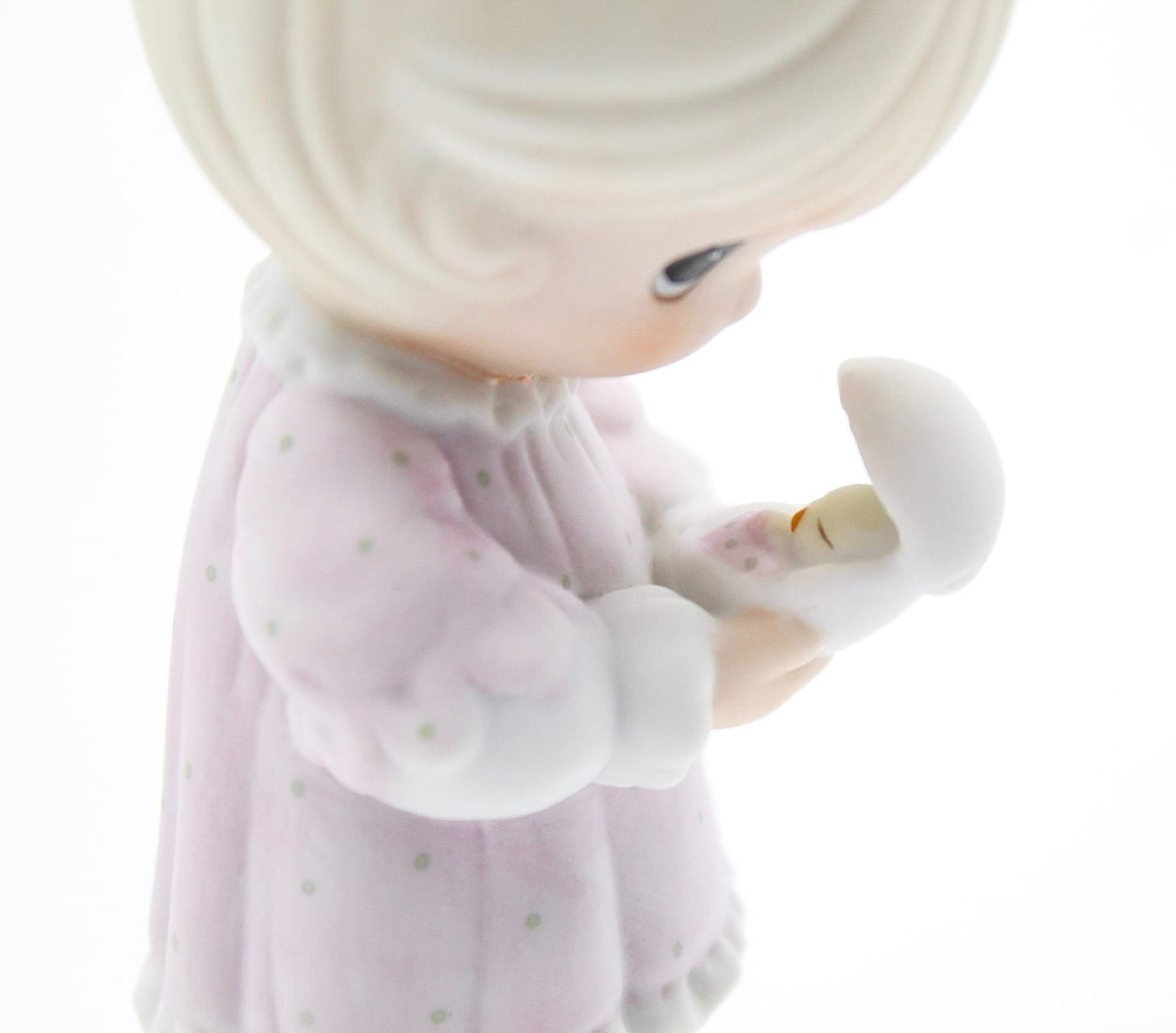 Precious Moments Always In His Care Enesco Porcelain Figurine 1990 - Thumbnail 2