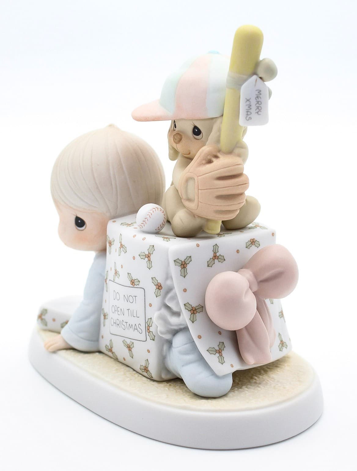 Precious Moments Wishing You a Very Successful Season Porcelain Figurine 1989 - Thumbnail 5