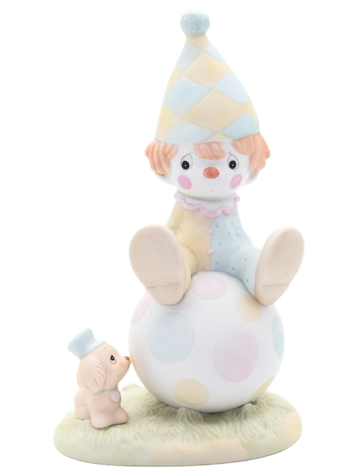 Precious Moments Lord Keep Me On The Ball Enesco Porcelain Figurine 1986 - Image 1