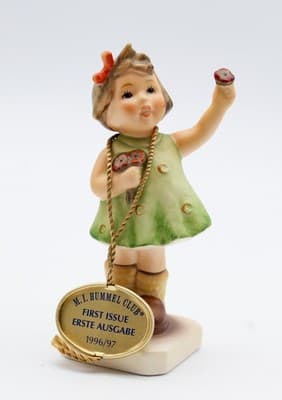 Hummel Goebel Forever Yours West Germany Vintage Porcelain Figurine TMK7 In Box - Thumbnail 5