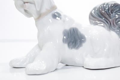 Retired Vintage LLADRO Made In Spain "Skye Terrier" Dog Porcelain Figure - Thumbnail 3