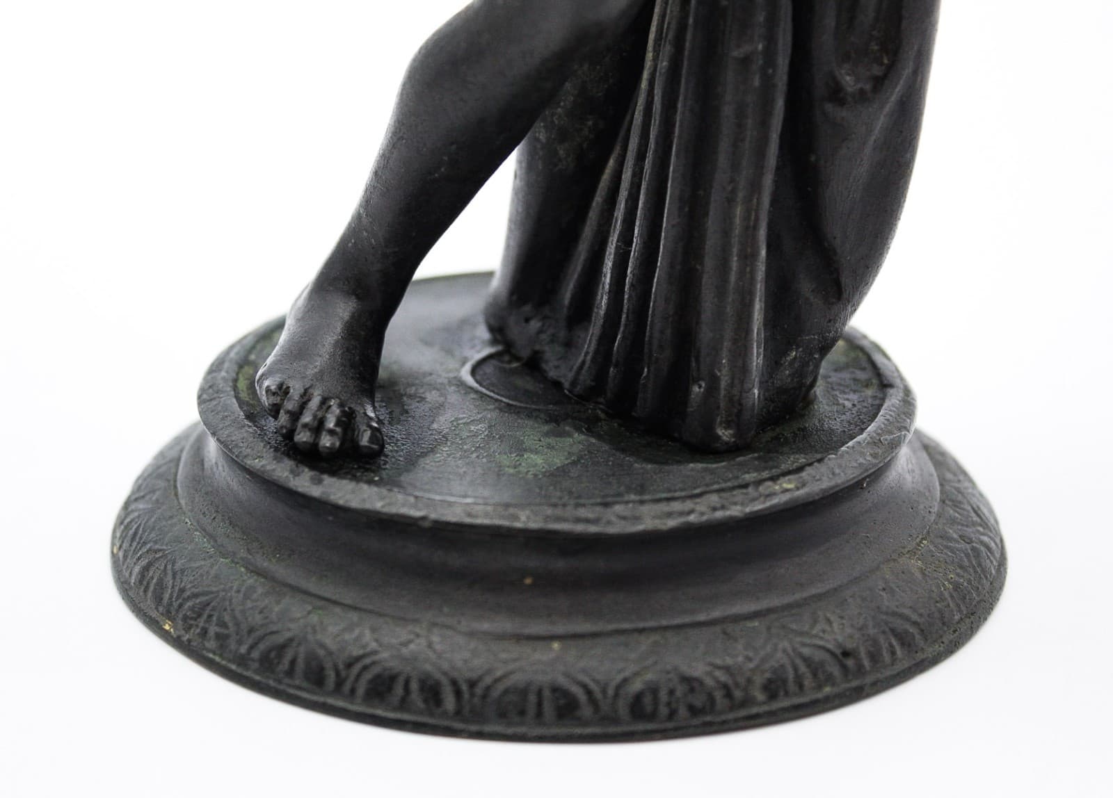 Antique Grand Tour Bronze Venus Callipyge Statue 19th Century Patinated Figure - Thumbnail 6