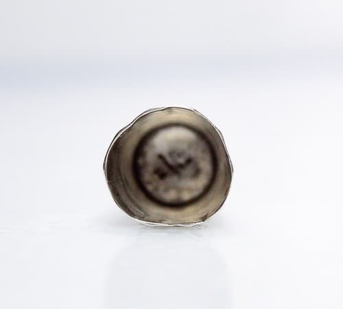 Antique Sterling Silver Size 10 Etched Sewing Octagonal Thimble Hallmarked - Thumbnail 5