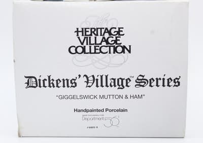 Department 56 Giggelswick Mutton & Ham Heritage Village Dicken's Village Series - Thumbnail 5