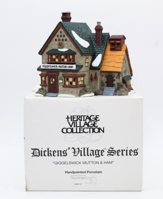 Department 56 Giggelswick Mutton & Ham Heritage Village Dicken's Village Series - Thumbnail 2