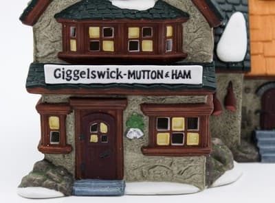 Department 56 Giggelswick Mutton & Ham Heritage Village Dicken's Village Series - Thumbnail 6