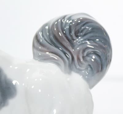 Retired Vintage LLADRO Made In Spain "Skye Terrier" Dog Porcelain Figure - Thumbnail 4