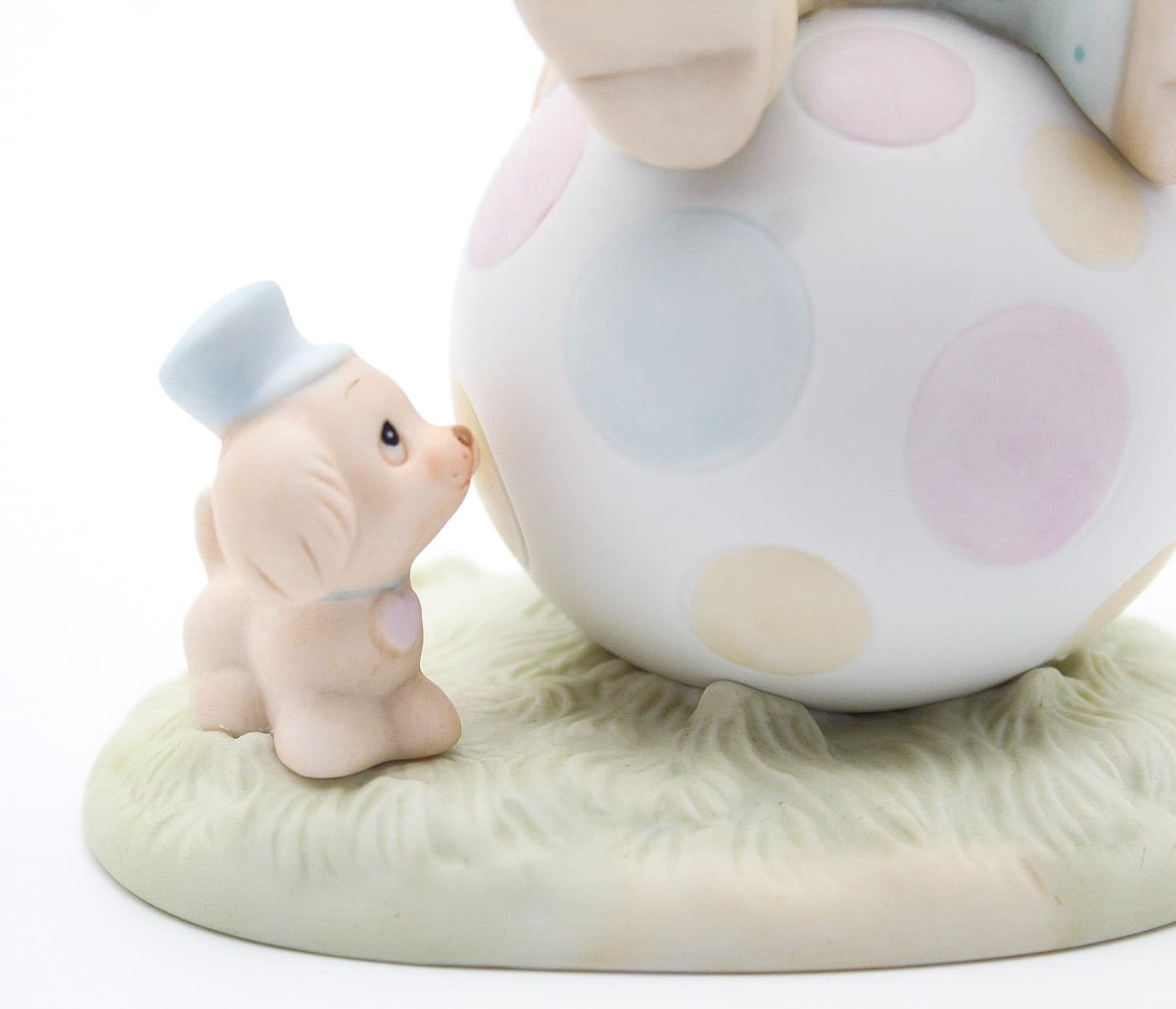 Precious Moments Lord Keep Me On The Ball Enesco Porcelain Figurine 1986 - Thumbnail 5