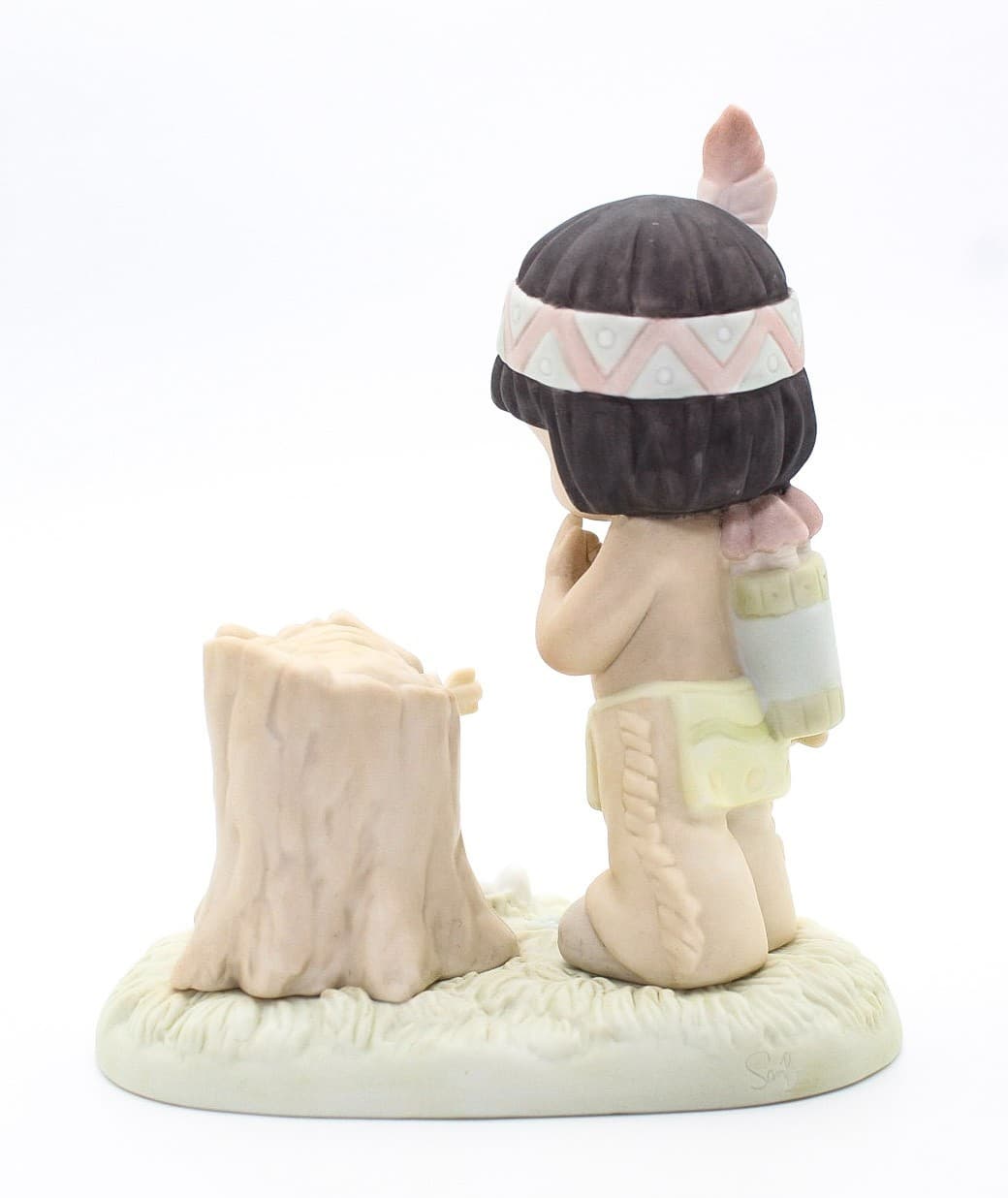 Precious Moments Missum You Enesco Porcelain Figurine 1997 - Thumbnail 5