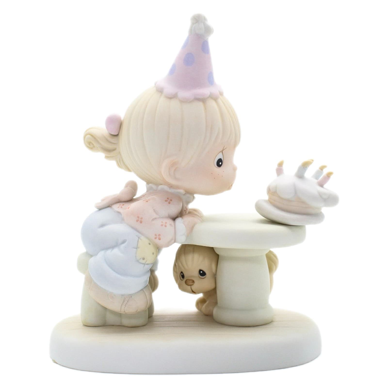Precious Moments May Your Every Wish Come True Enesco Porcelain Figurine 1992 - Image 1