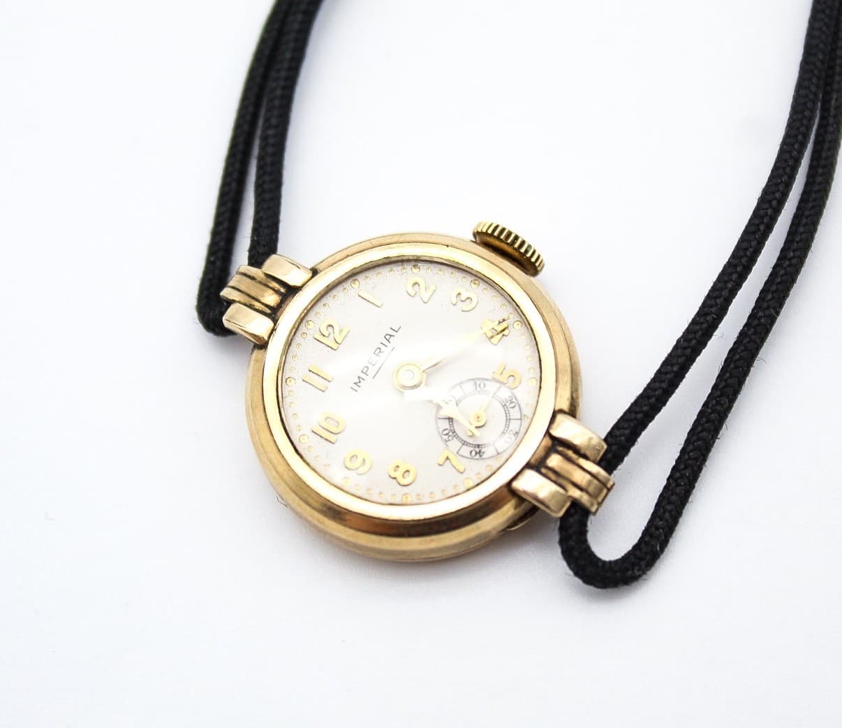 Vintage Imperial ACME 10k Rolled Gold Plate Ladies Mechanical Watch Works - Thumbnail 7