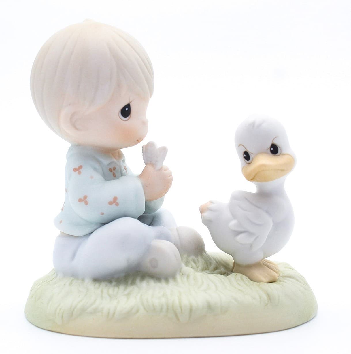 Precious Moments Friends to the Very End Enesco Porcelain Figurine 1993 - Thumbnail 6
