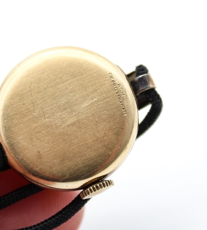 Vintage Imperial ACME 10k Rolled Gold Plate Ladies Mechanical Watch Works - Thumbnail 6