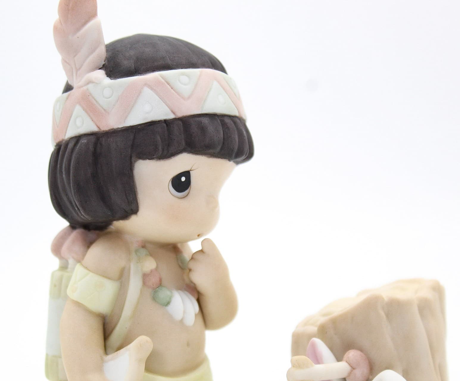 Precious Moments Missum You Enesco Porcelain Figurine 1997 - Thumbnail 2