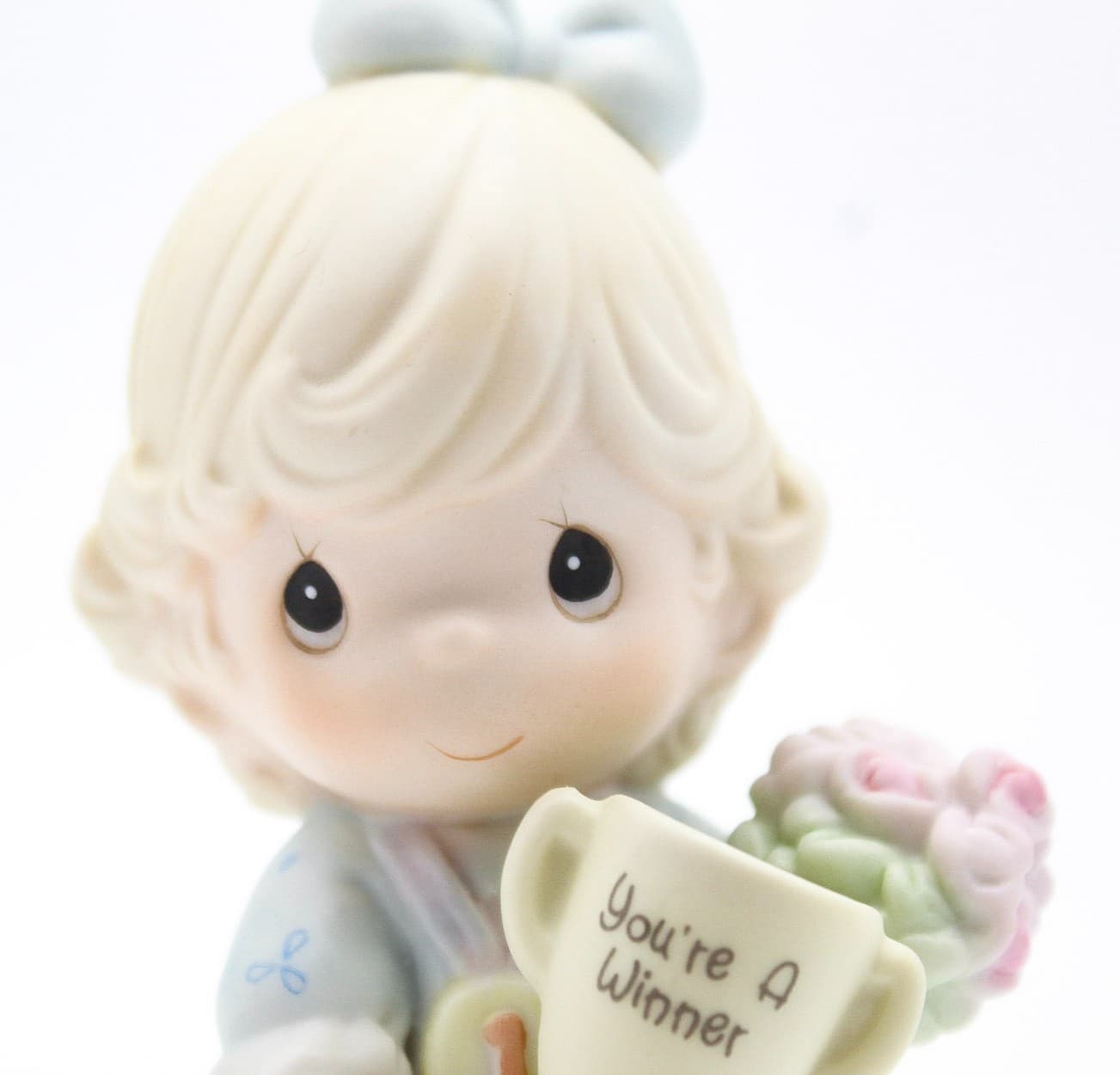 Precious Moments You're My Number One Friend Enesco Porcelain Figurine 1992 - Thumbnail 6