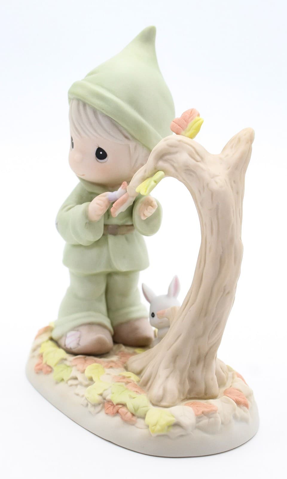 Precious Moments Color Your World With Thanksgiving Porcelain Figurine 1996 - Thumbnail 6