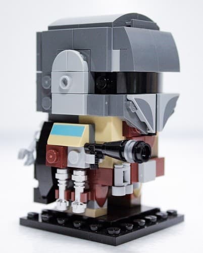 LEGO BRICKHEADZ Star Wars The Mandalorian & The Child w/ Manuals Complete #75317 - Thumbnail 8