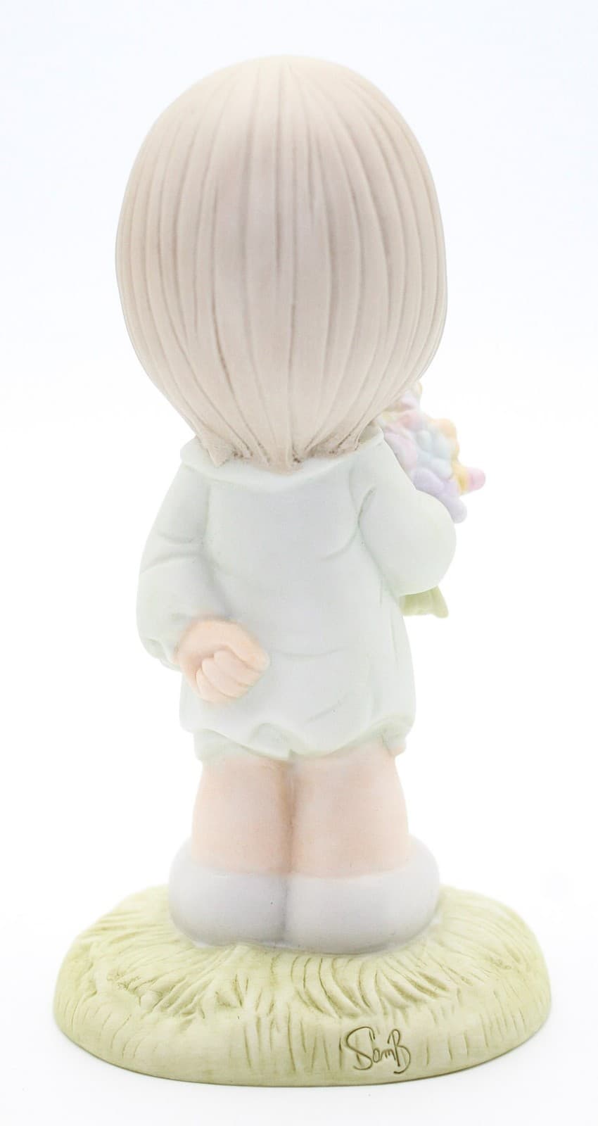 Precious Moments I Belong To The Lord Enesco Porcelain Figurine 1988 - Thumbnail 4