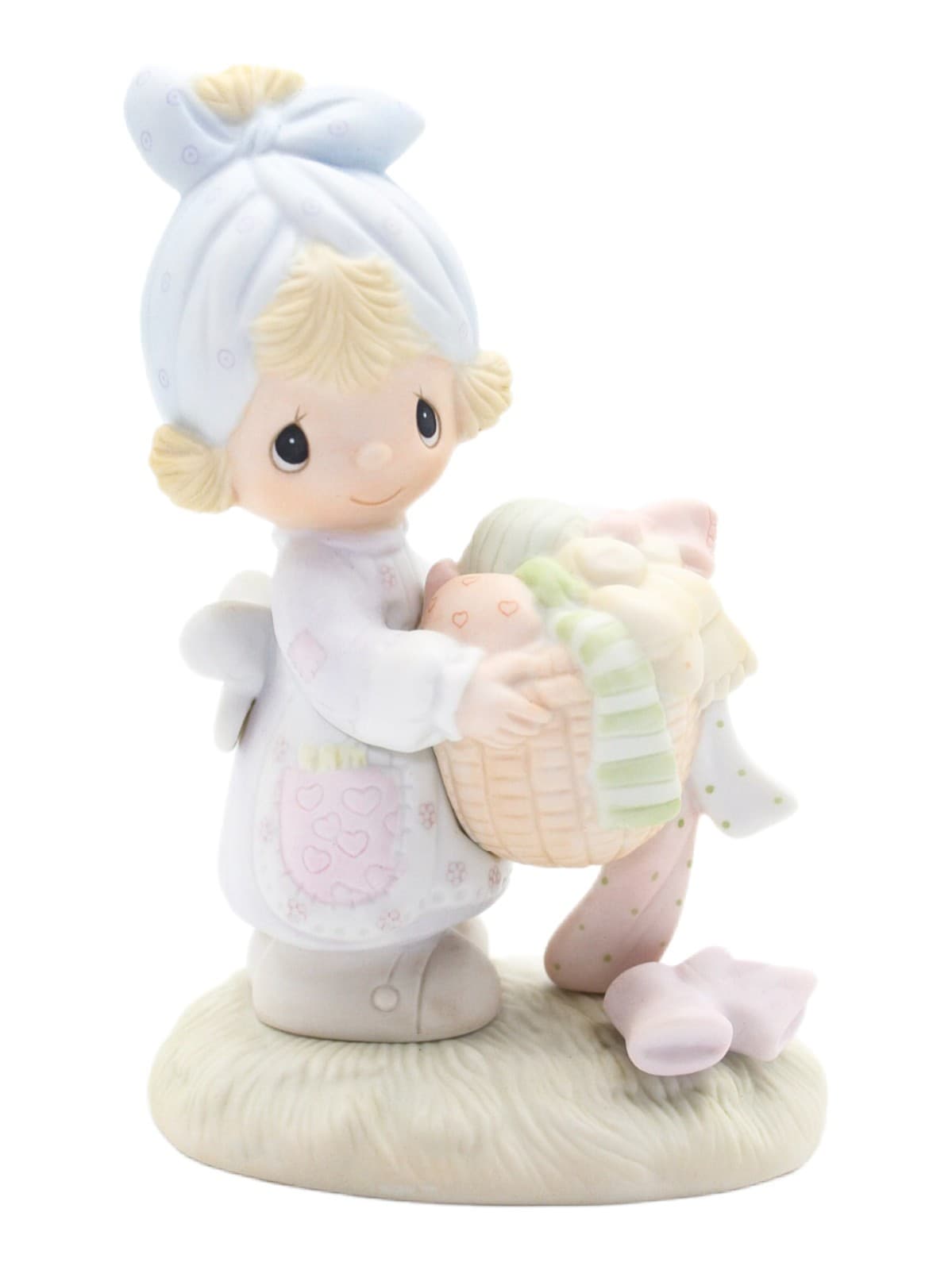 Precious Moments Be Not Weary In Well Doing Enesco Porcelain Figurine 1979