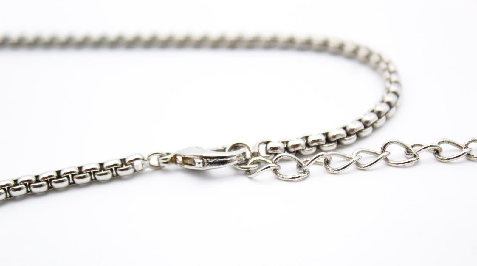 Premier Designs Silver Tone Peach Topaz Cushion Cut Box Chain Pendant Necklace - Thumbnail 7