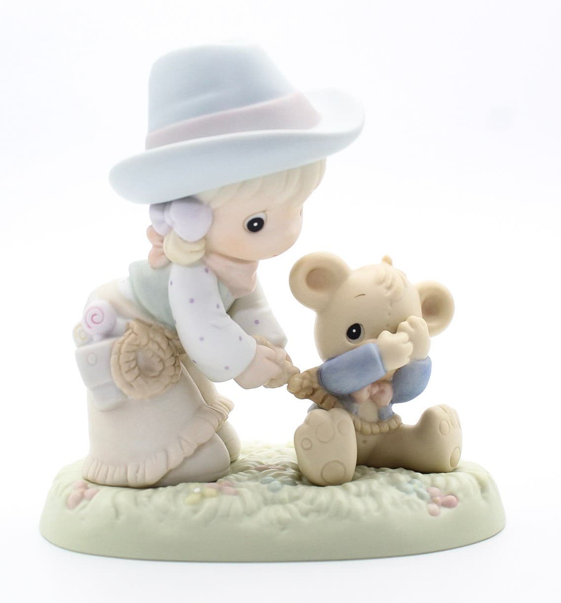 Precious Moments I Can't Bear To Let You Go Enesco Porcelain Figurine 1994 - Thumbnail 8