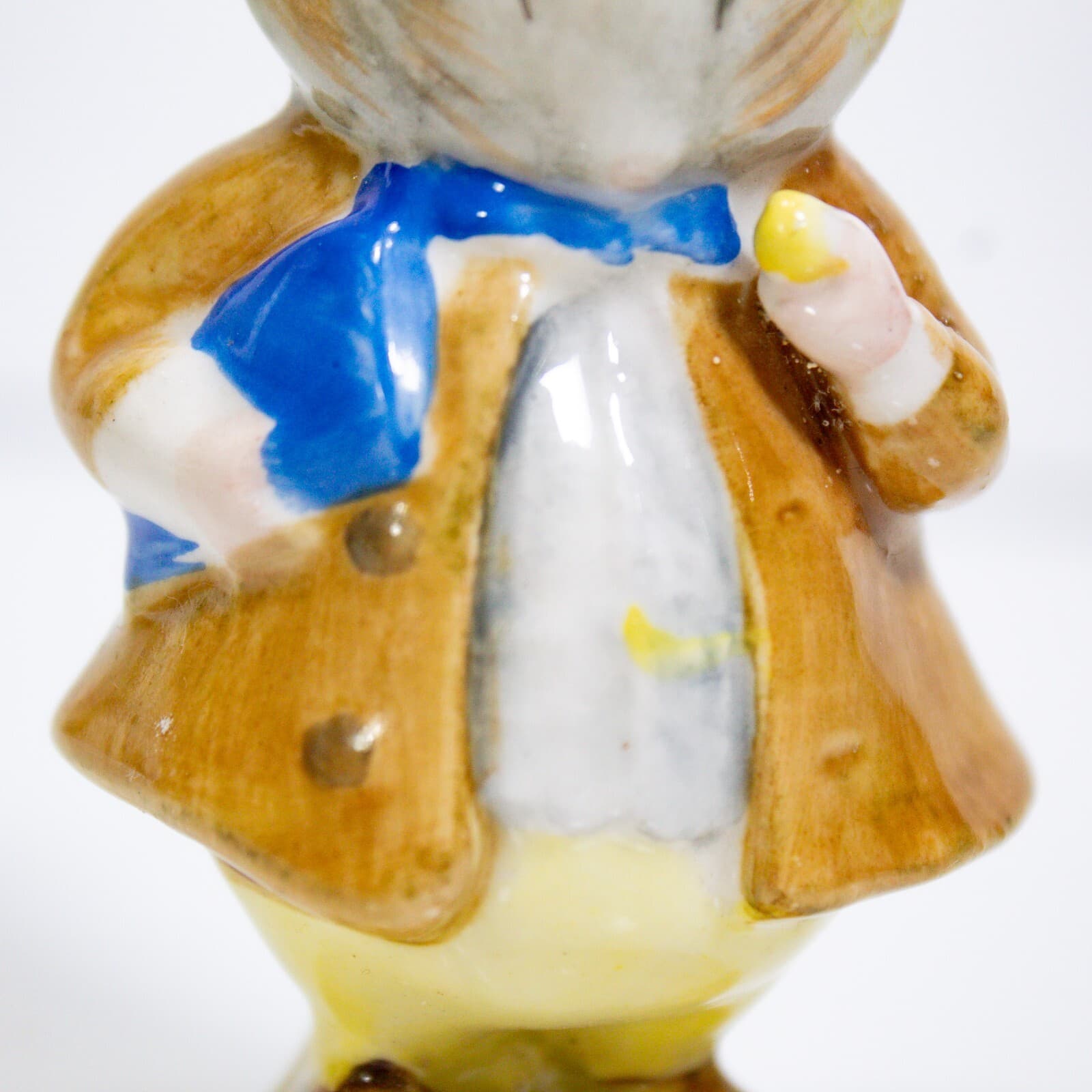 BESWICK ENGLAND Beatrix Potter "Amiable Guinea-Pig" Porcelain Figurine - Thumbnail 6
