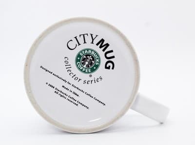 Starbucks 2006 Malaysia Ceramic Large Collector Series Coffee City Mug - Thumbnail 6