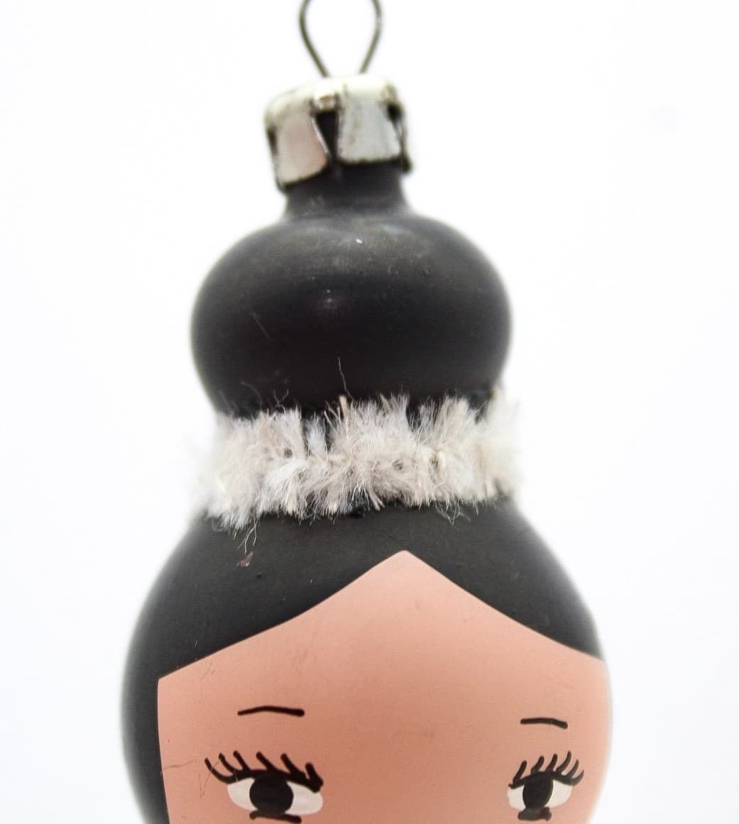 De Carlini Mouth Blown Glass Ballerina Dancer Hand Painted Christmas Ornament - Thumbnail 4