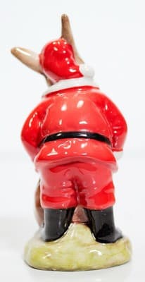 ROYAL DOULTON Santa Bunnykins "Happy Christmas" Hand Painted Porcelain Figurine - Thumbnail 6
