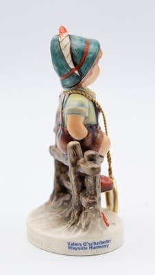 Hummel Goebel Wayside Harmony W. Germany Vintage Porcelain Figurine TMK7 In Box - Thumbnail 7